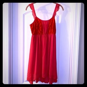 NWT Dark Coral Maternity Dress